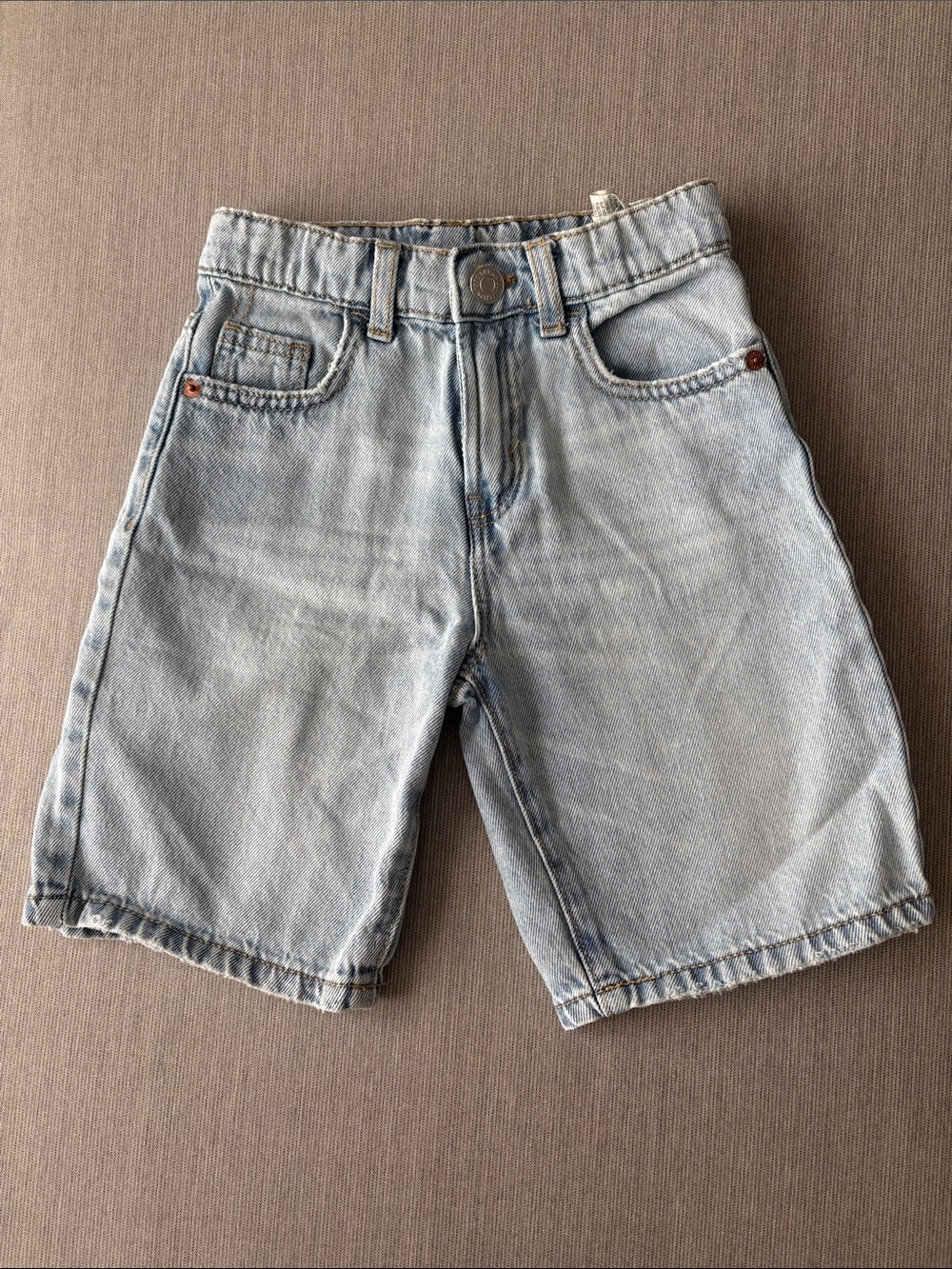 Zara Light Blue Kids Denim Shorts